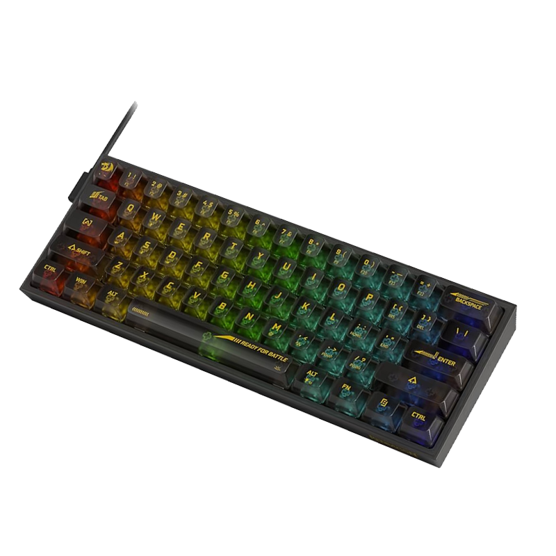 StarTech - REDRAGON K658 IRELIA PRO WIRED RGB BT MECHANICAL GAMING KEYBOARD