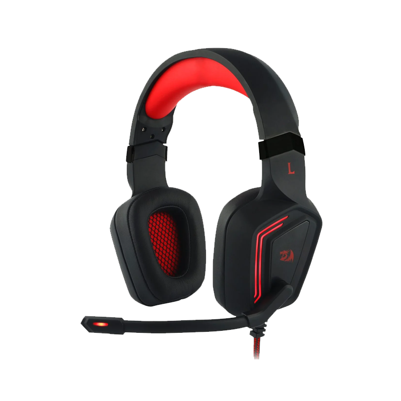 Startech - Redragon H310 Muses Wired 7.1 Surround-sound Gaming Headset